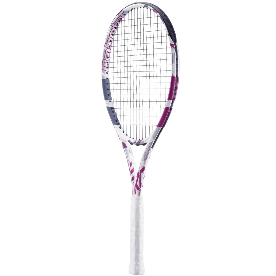 Tenis Babolat Adultos | Evo Aero Lite Pink Com Cordas