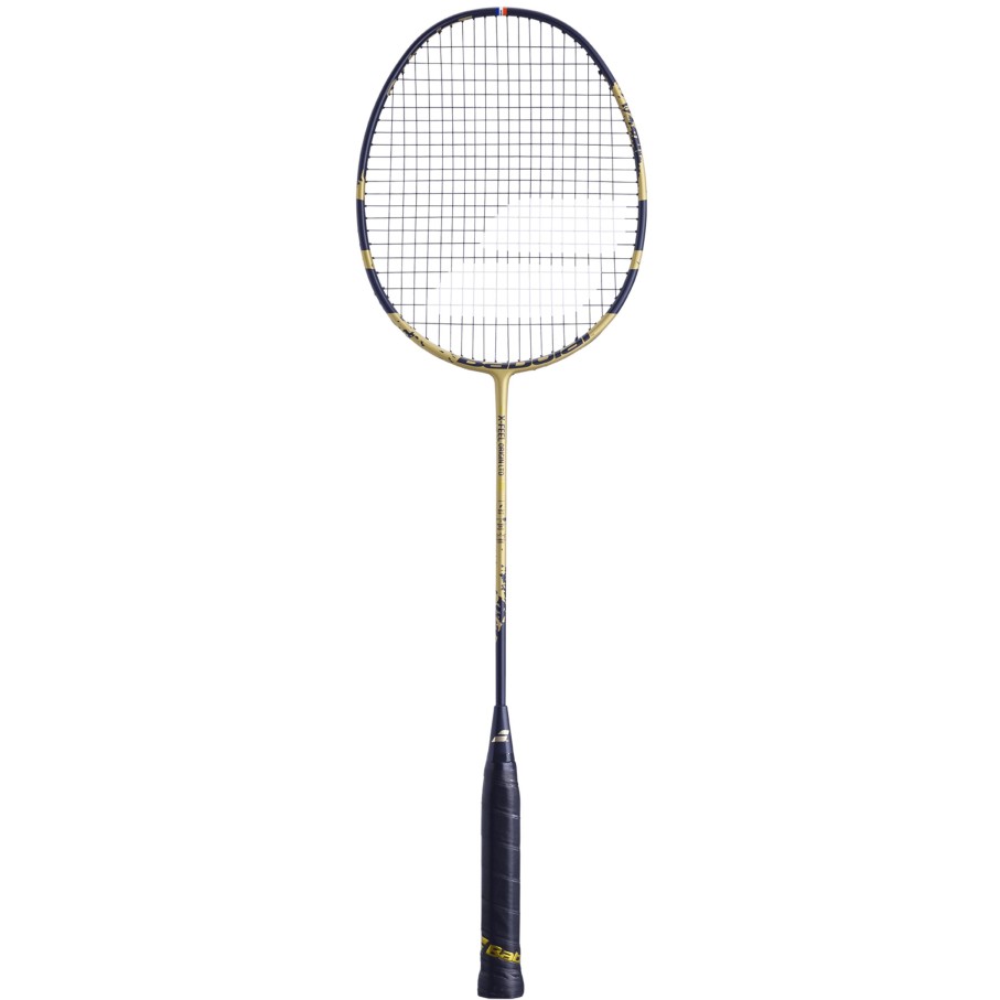 Badminton Babolat Intensive | X-Feel Origin Lite Com Cordas Edicao Limitada Goldmine