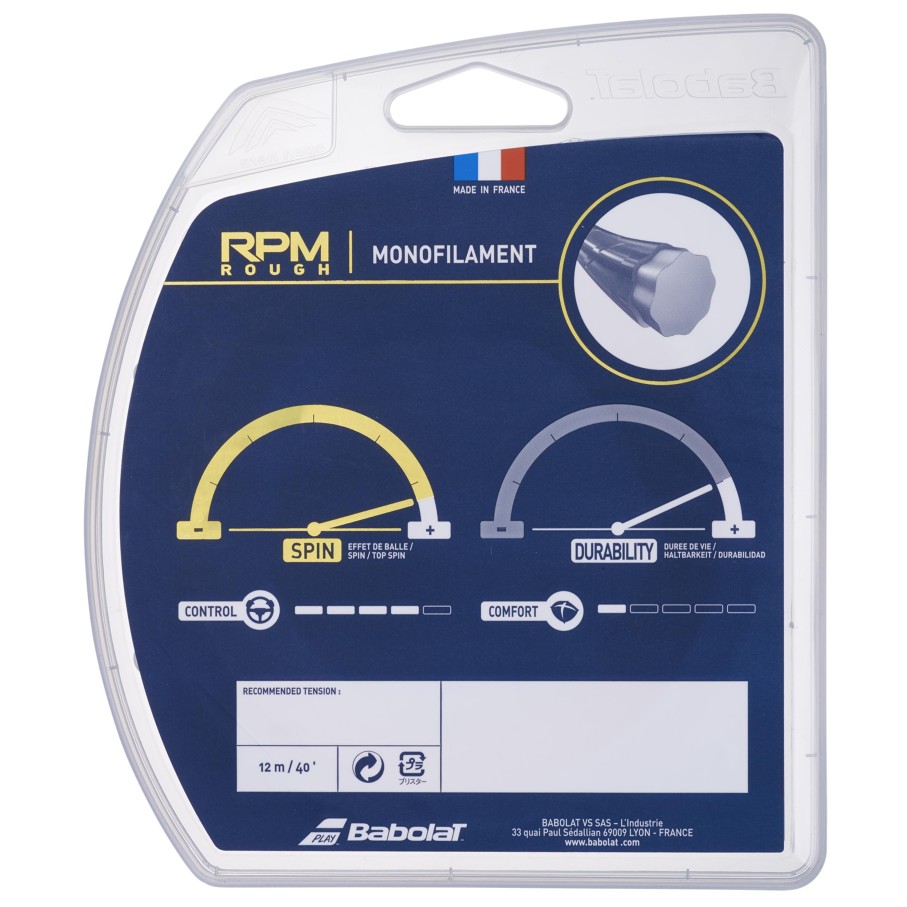 Tenis Babolat Monofilamento | Rpm Rough 12M