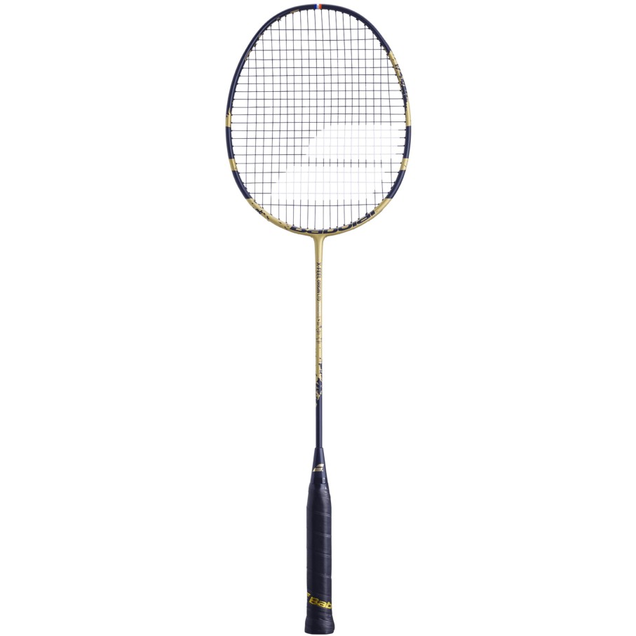 Badminton Babolat Intensive | X-Feel Origin Power Com Cordas, Edicao Limitada Goldmine