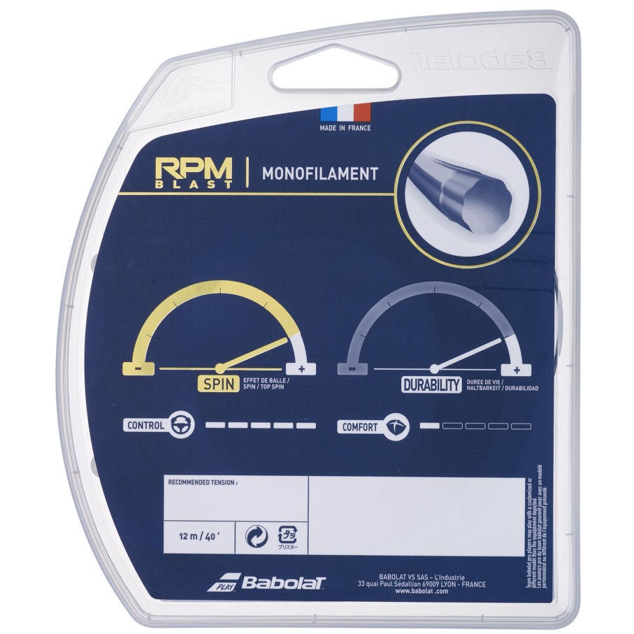 Tenis Babolat Monofilamento | Rpm Blast 12M