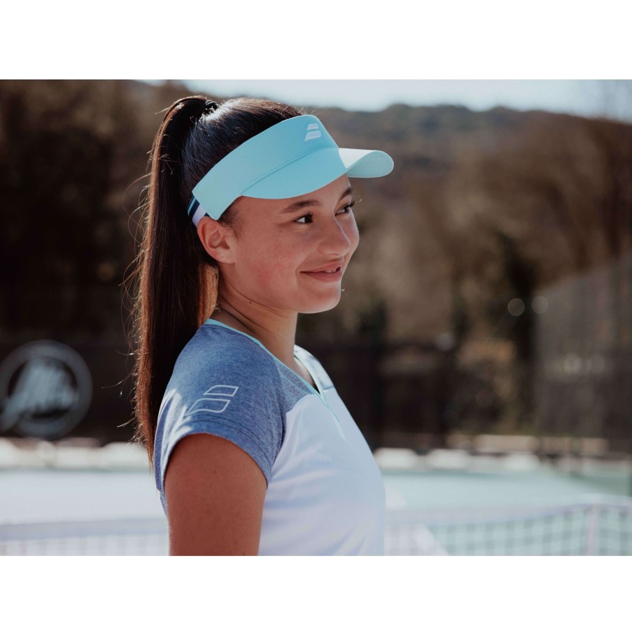 Mulheres Babolat Chapeus | Elastic Visor